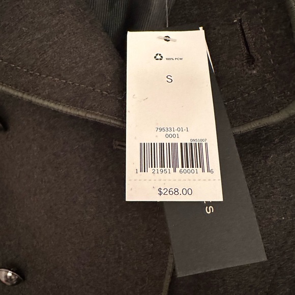 Banana Republic Vintage Green Coat - Picture 5 of 5